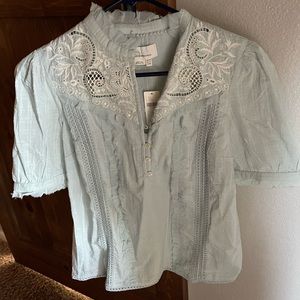 Anthropologie NWT blouse size 2